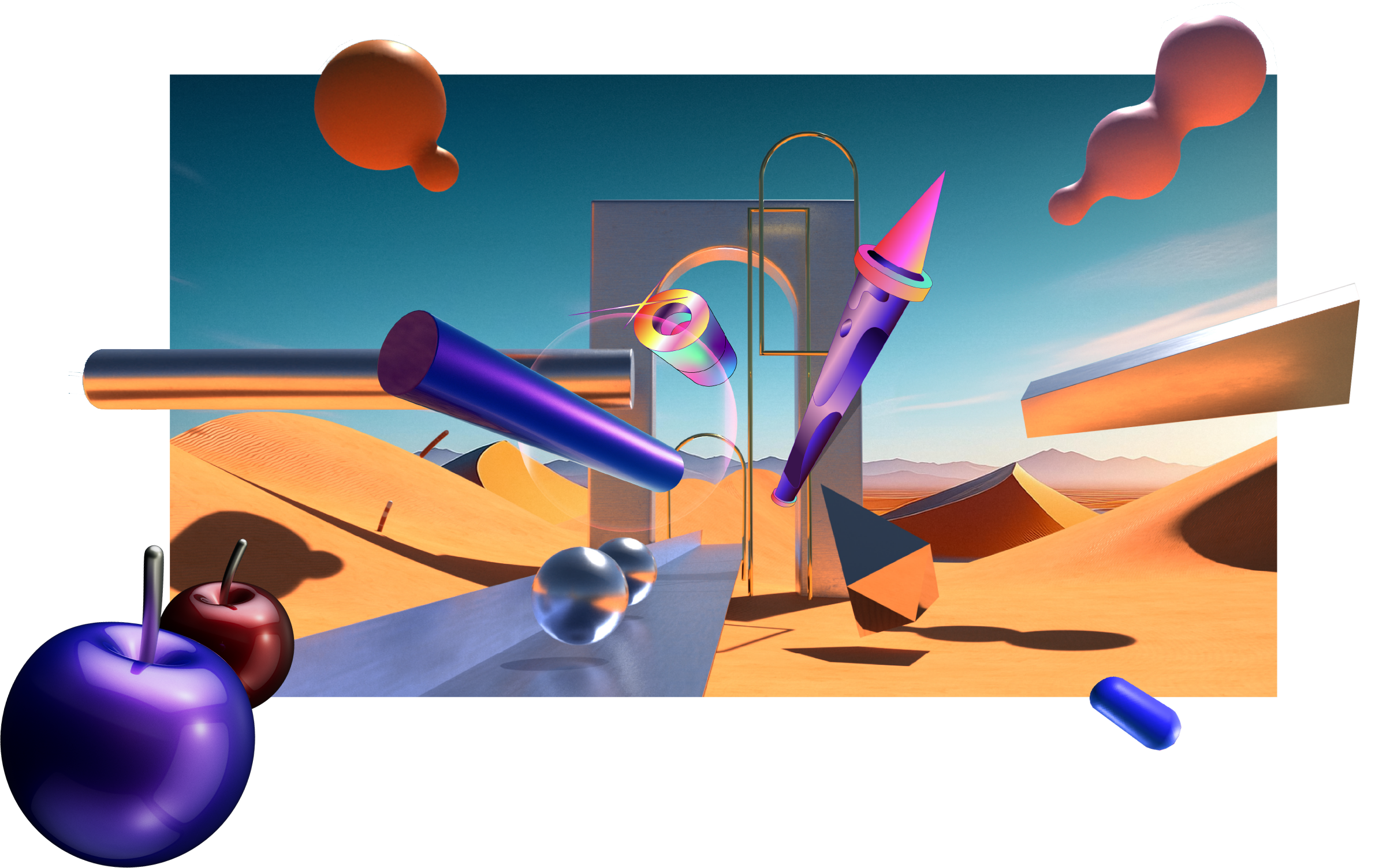 Between Dimensions Motion Array – abstract 2D and 3D motion graphics design