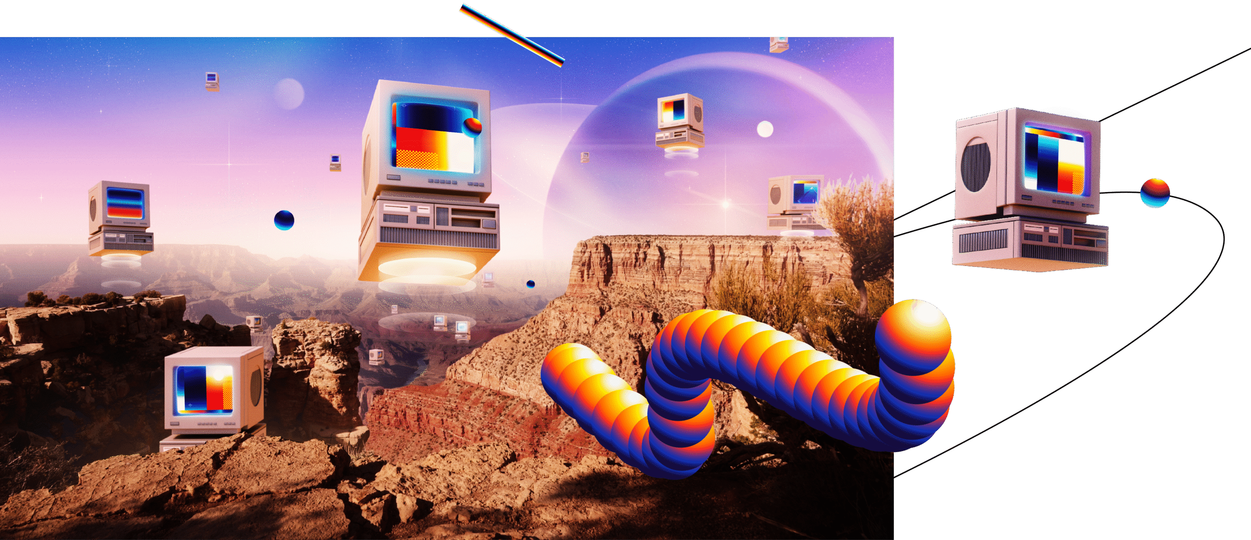 Screen Madness retro glitch preview
