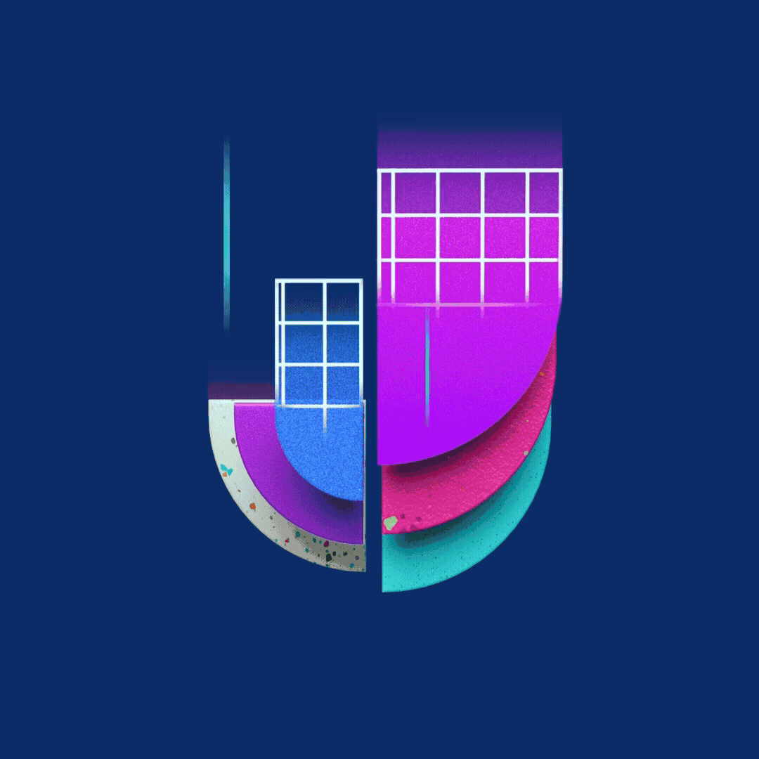 Retro-inspired animated letter “Z” with Pixelart effects
