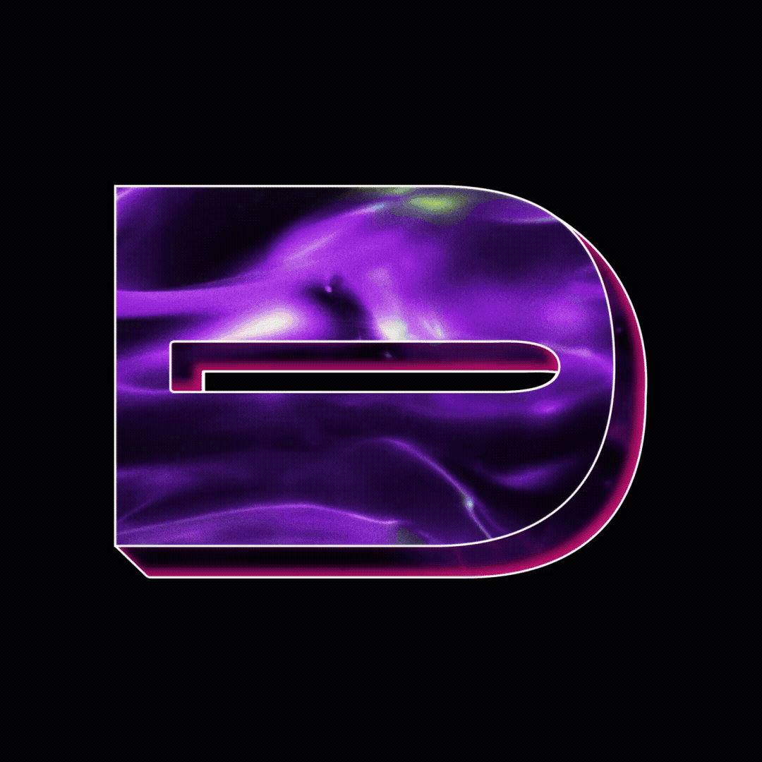 Supreme Letters animated letter D and C rendered by PES Motion Studio