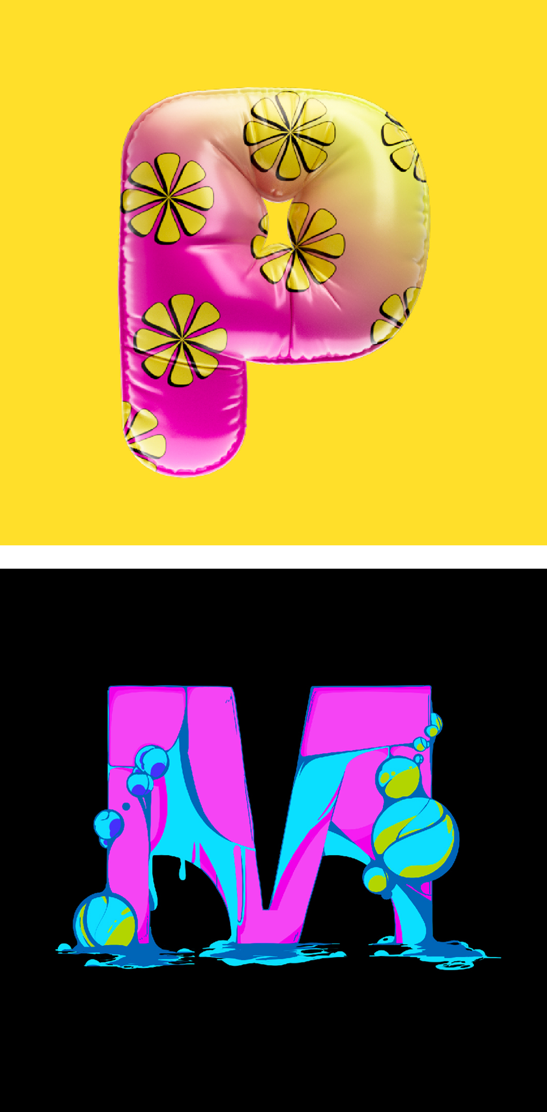 MA by Pes Motion Studio, Motion Graphics, Letters, Typography, 3d, Graphic Design, Lettering