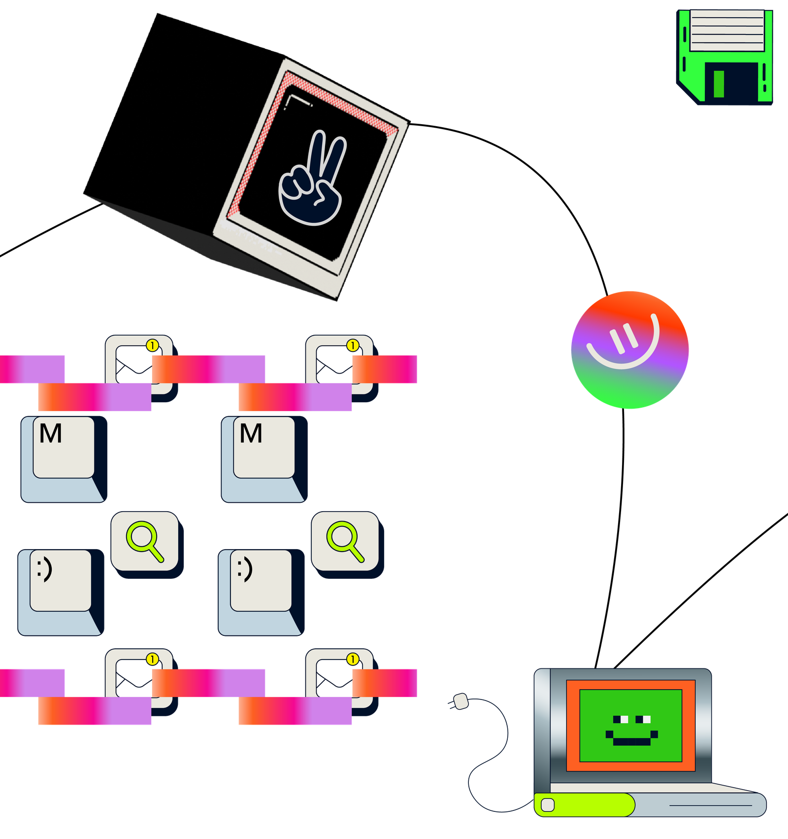 Streaming Con visuals from Motion Array customizable template