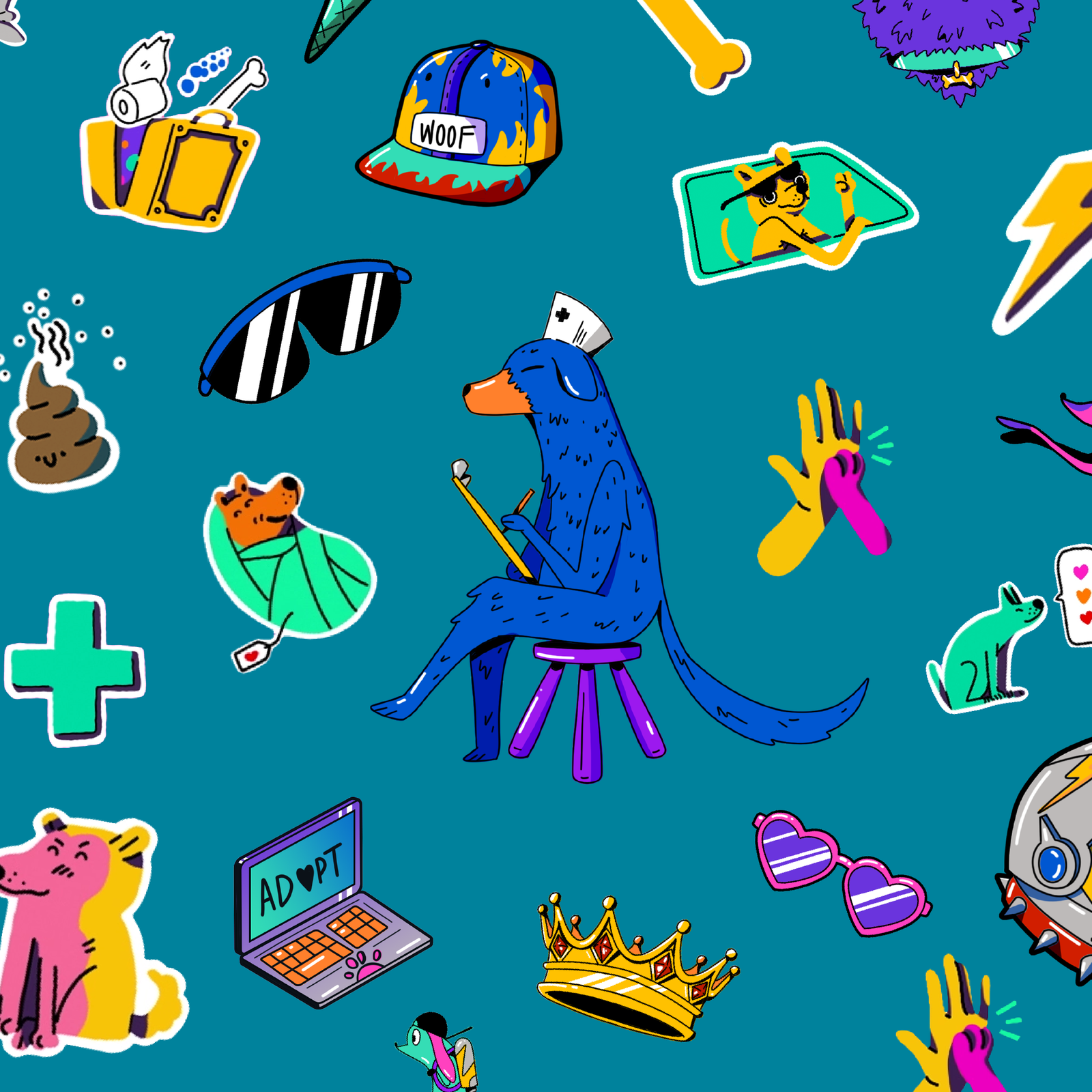 The Dodo, Disney XD series title design by Pes Motion Studio