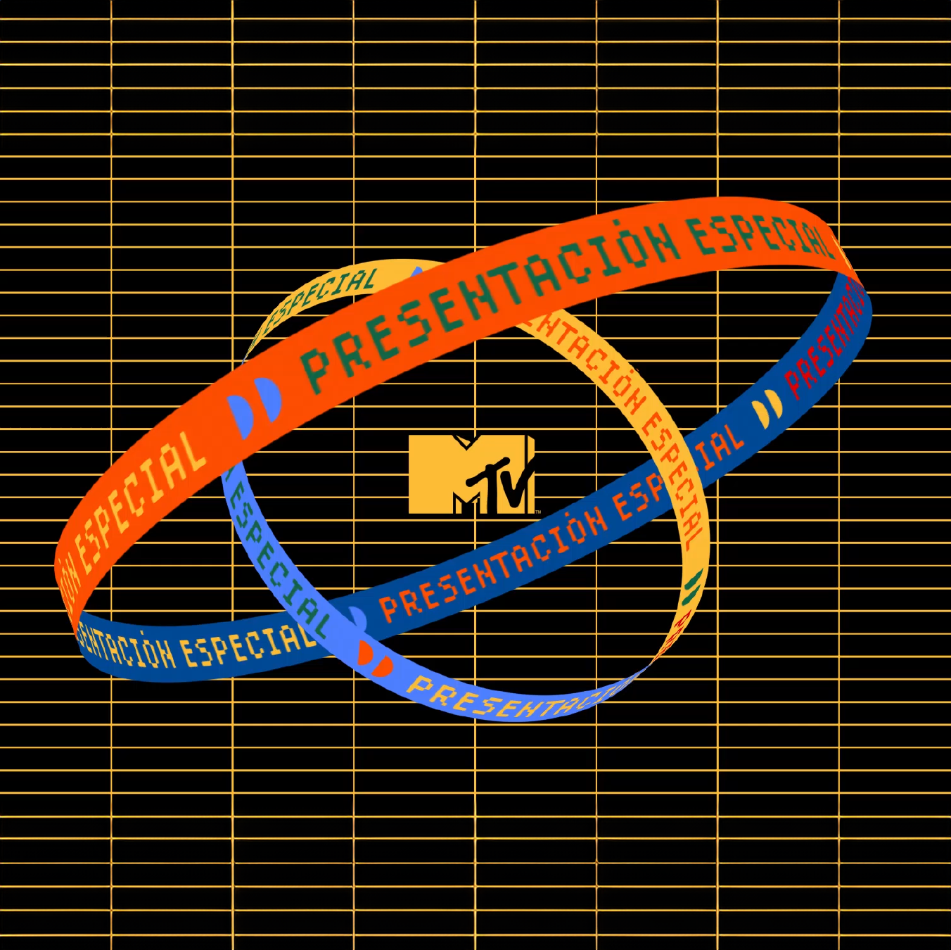 Stage visuals and animations from MTV Miaw 2019 branding by Pes Motion Studio