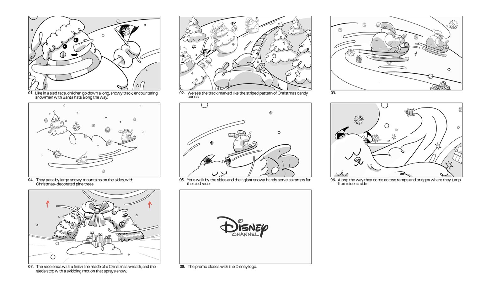 Disney Channel - Xmas 2024 – gallery image 8 by PES Motion Studio