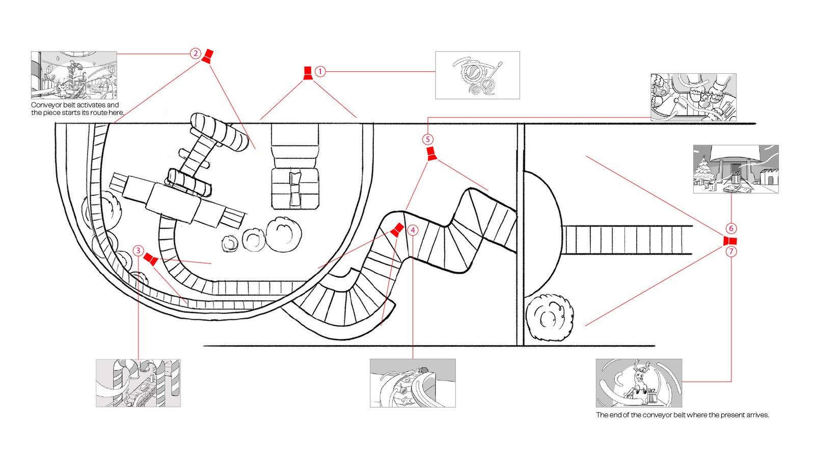 Behind-the-scenes process mixing 2D illustration and 3D for Disney Channel Xmas campaign.