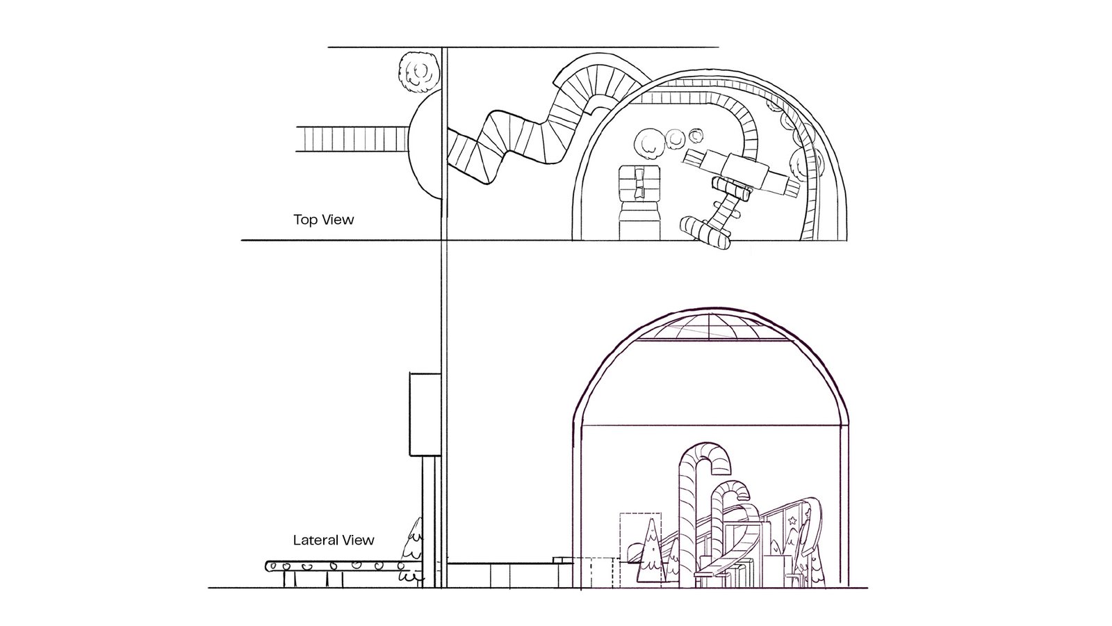 Behind-the-scenes process mixing 2D illustration and 3D for Disney Channel Xmas campaign.