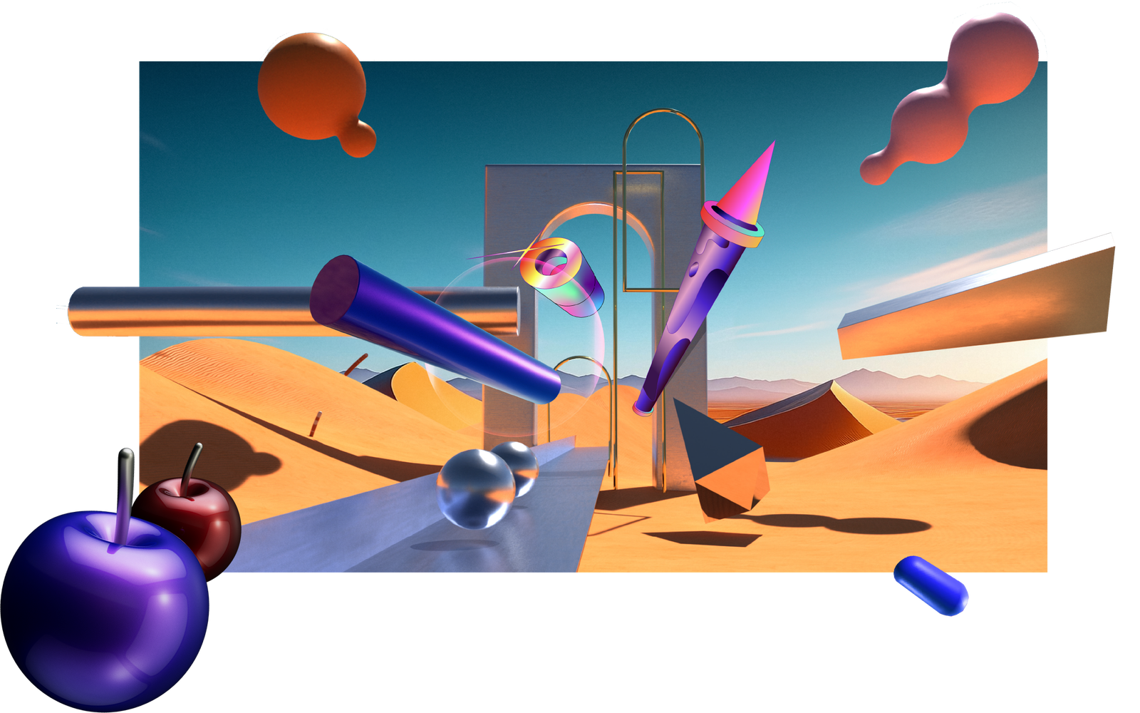 Between Dimensions Motion Array – abstract 2D and 3D motion graphics design
